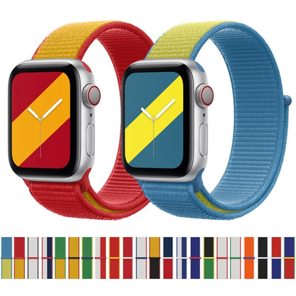 International Series Loopback Watch Bands For Apple Watch Ultra 49mm&Watch Ultra 2 49mm / Series 9&8&7 45mm / SE 3&SE 2&6&SE&5&4 44mm / 3&2&1 42mm(Italy) by buy2fix
