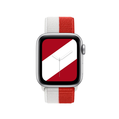 International Series Loopback Watch Bands For Apple Watch Series 9&8&7 41mm / SE 3&SE 2&6&SE&5&4 40mm / 3&2&1 38mm(Canada) by buy2fix