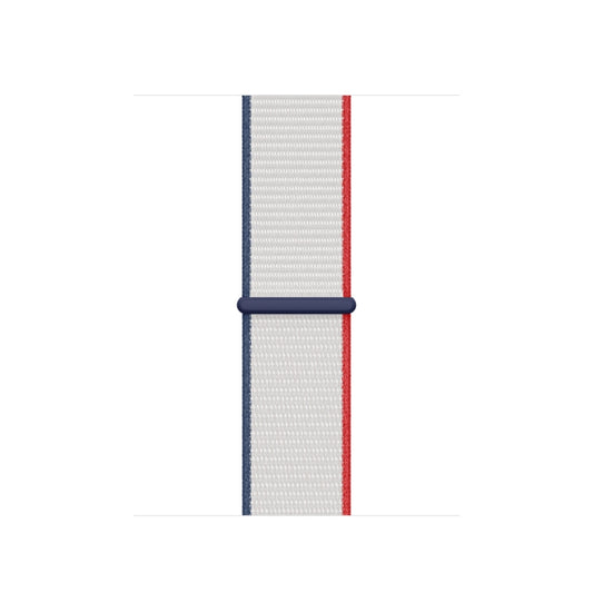 International Series Loopback Watch Bands For Apple Watch Series 9&8&7 41mm / SE 3&SE 2&6&SE&5&4 40mm / 3&2&1 38mm(France) by buy2fix