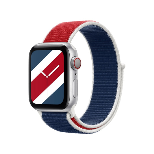 International Series Loopback Watch Bands For Apple Watch Series 9&8&7 41mm / SE 3&SE 2&6&SE&5&4 40mm / 3&2&1 38mm(United Kingdom) by buy2fix
