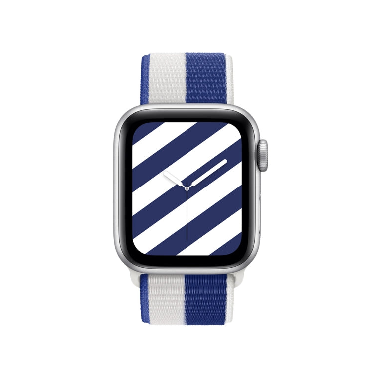 International Series Loopback Watch Bands For Apple Watch Series 9&8&7 41mm / SE 3&SE 2&6&SE&5&4 40mm / 3&2&1 38mm(Greece) by buy2fix