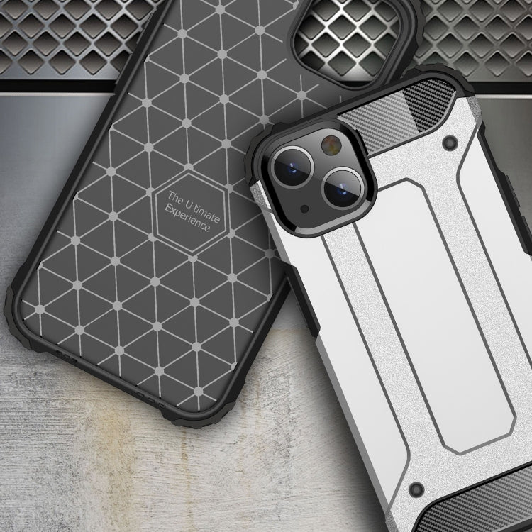 For iPhone 13 Magic Armor TPU + PC Combination Case(Navy Blue) by buy2fix