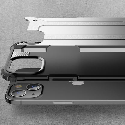 For iPhone 13 Magic Armor TPU + PC Combination Case(Navy Blue) by buy2fix