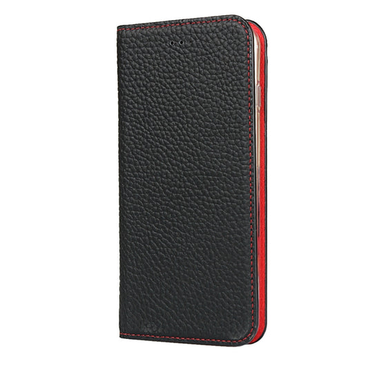 Litchi Genuine Leather Phone Case For iPhone 7 Plus / 8 Plus(Black) by buy2fix