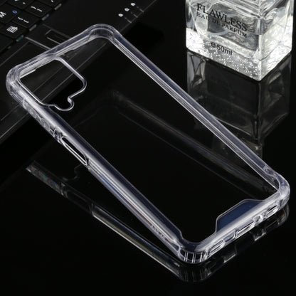For Samsung Galaxy A22 4G Four-corner Shockproof Transparent TPU + PC Protective Case by buy2fix