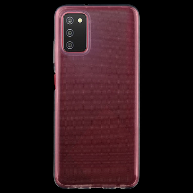 For Samsung Galaxy A03s 166mm 0.75mm Ultra-thin Transparent TPU Soft Protective Case by buy2fix