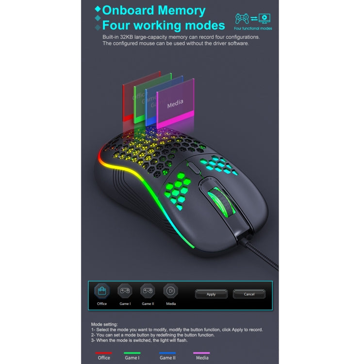 iMICE T98 RGB Lighting Gaming Wired Mouse - Wired Mice by iMICE | Online Shopping UK | buy2fix