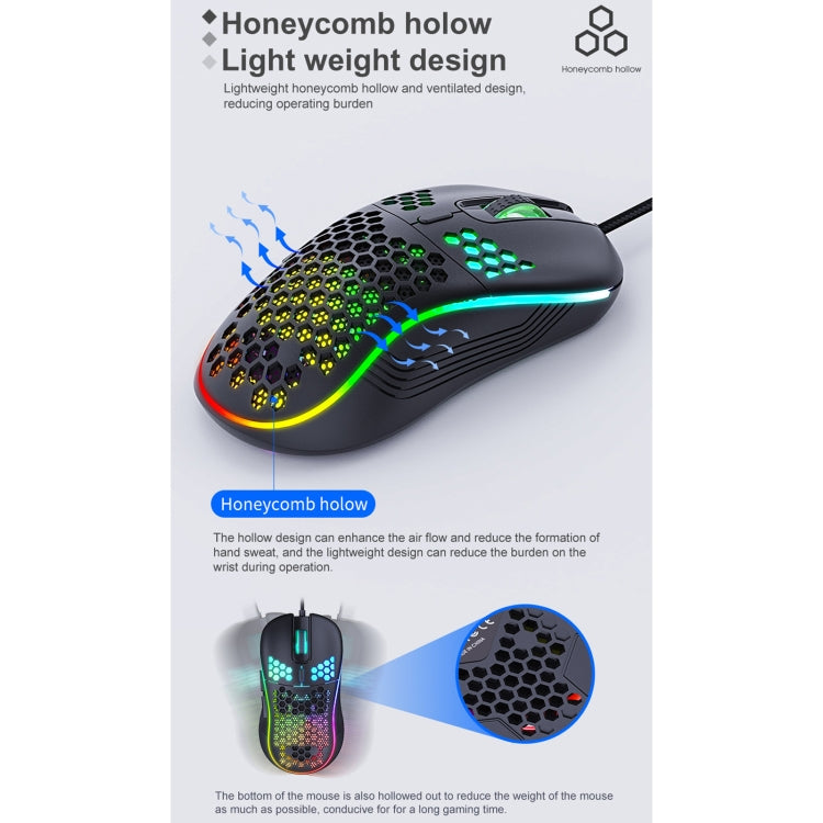 iMICE T98 RGB Lighting Gaming Wired Mouse - Wired Mice by iMICE | Online Shopping UK | buy2fix