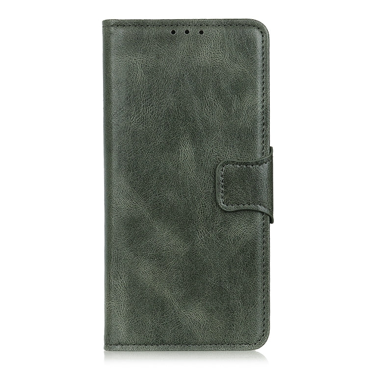 For iPhone 13 mini Mirren Crazy Horse Texture Horizontal Flip Leather Case with Holder & Card Slots & Wallet (Green) by buy2fix