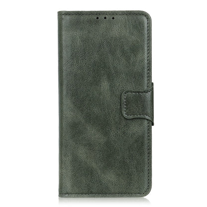 For iPhone 13 mini Mirren Crazy Horse Texture Horizontal Flip Leather Case with Holder & Card Slots & Wallet (Green) by buy2fix
