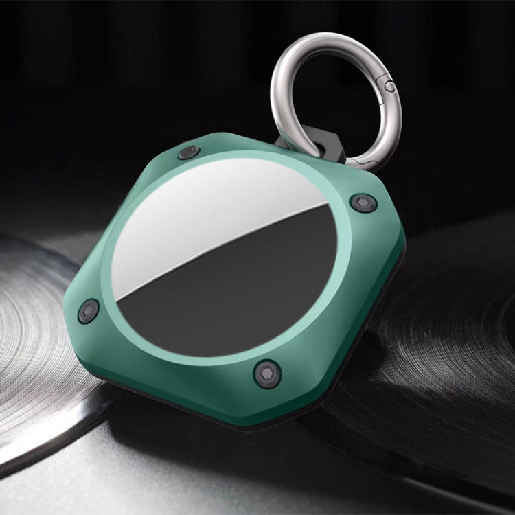 Thunderbolt Acrylic Protective Cover Case For AirTag(Blue) by buy2fix