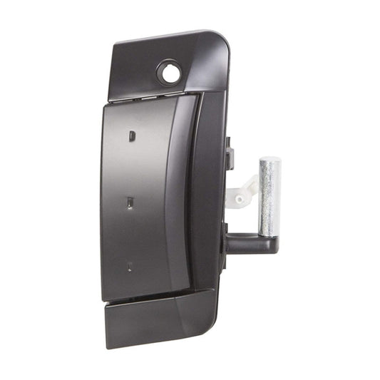 1 Pair Car Front Door Outside Handle 80607-CD41E+80606-CD01E for Nissan 350Z 2003-2009 (Black) by buy2fix