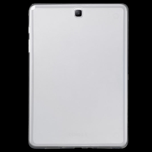 For Galaxy Tab A 9.7 T550 0.75mm Ultrathin Outside Glossy Inside Frosted TPU Soft Protective Case by buy2fix