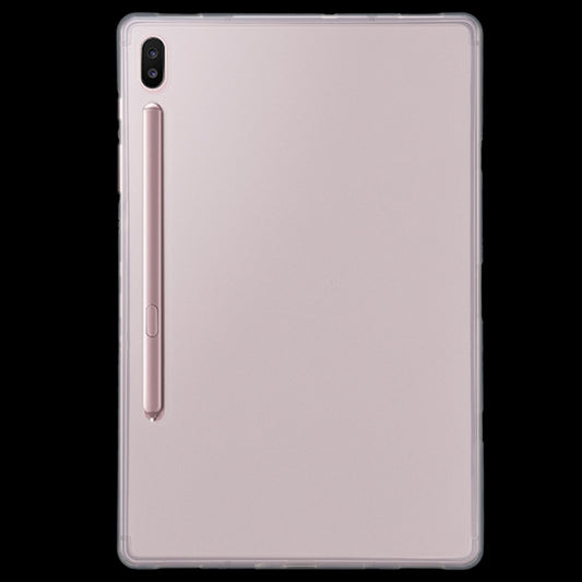 For Galaxy Tab S6 T860 0.75mm Ultrathin Outside Glossy Inside Frosted TPU Soft Protective Case by buy2fix