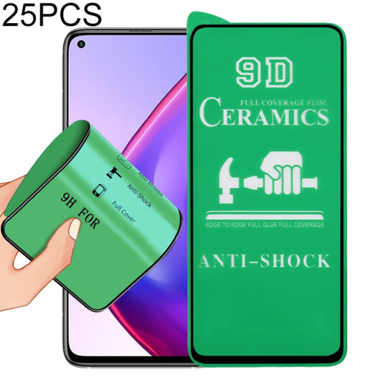 For Xiaomi Mi 10T Pro 5G 25 PCS 9D Full Screen Full Glue Ceramic Film