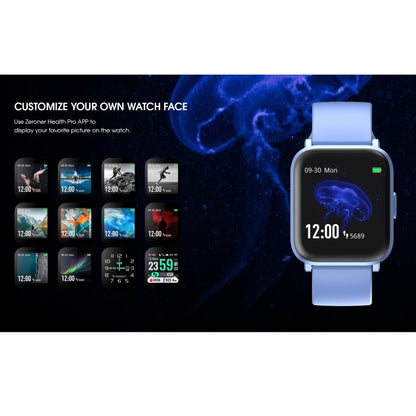 CS201C 1.3 inch IPS Color Screen 5ATM Waterproof Sport Smart Watch, Support Sleep Monitoring / Heart Rate Monitoring / Sport Mode / Call Reminder(Blue) - Smart Wear by buy2fix | Online Shopping UK | buy2fix