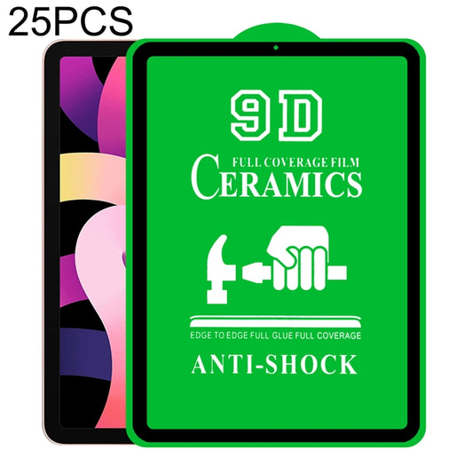 25 PCS 9D Full Screen Full Glue Ceramic Film For iPad Pro 11 / Air 4 10.9 inch - More iPad Tempered Glass by buy2fix | Online Shopping UK | buy2fix
