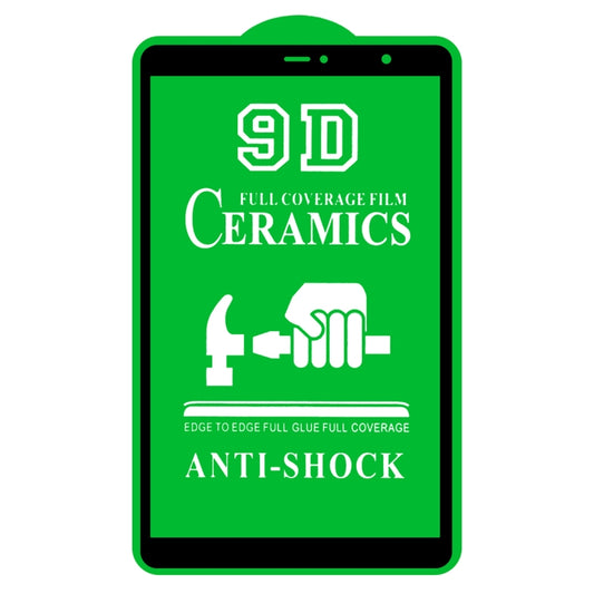 For Samsung Galaxy Tab A 8.0 2019 4G P200/P205 9D Full Screen Full Glue Ceramic Film by buy2fix