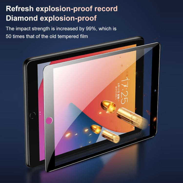 For Samsung Galaxy Tab A7 10.4 2020 T500 Wifi 9D Full Screen Full Glue Ceramic Film - For Samsung Tab by buy2fix | Online Shopping UK | buy2fix