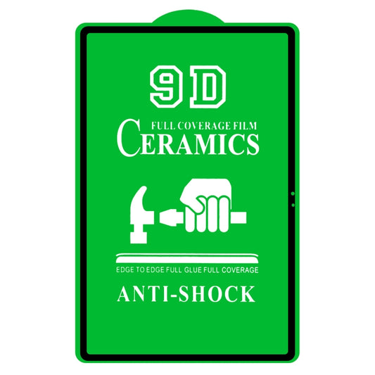 For Samsung Galaxy Tab S7 FE 12.4 inch 9D Full Screen Full Glue Ceramic Film by buy2fix