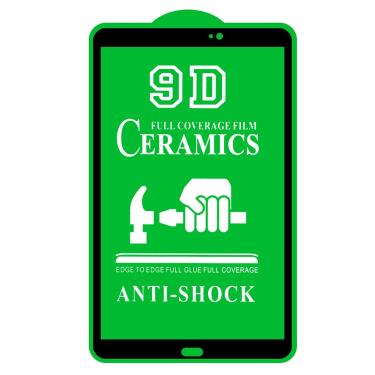 For Samsung Galaxy Tab A 10.1 2016 T580/T585 25 PCS 9D Full Screen Full Glue Ceramic Film - For Samsung Tab by buy2fix | Online Shopping UK | buy2fix