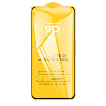 For OPPO Reno5 5G / Reno5 Z 5G 25 PCS 9D Full Glue Full Screen Tempered Glass Film - OPPO Tempered Glass by buy2fix | Online Shopping UK | buy2fix