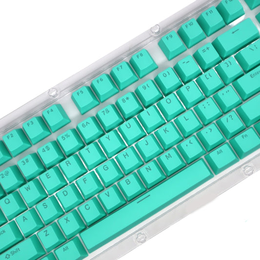 HXSJ P9 104 Keys PBT Color Mechanical Keyboard Keycaps(Mint Green) by HXSJ