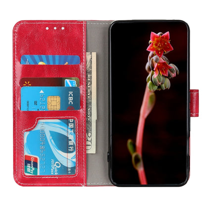 For Samsung Galaxy M32 Retro Crazy Horse Texture Horizontal Flip Leather Case with Holder & Card Slots & Photo Frame & Wallet(Red) by buy2fix