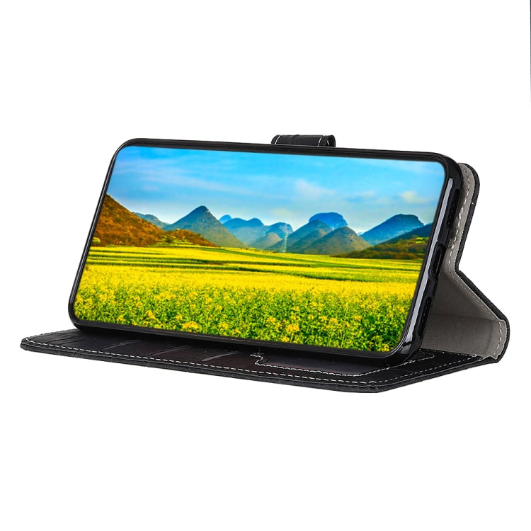 For Samsung Galaxy M32 Crocodile Texture Horizontal Flip Leather Case with Holder & Card Slots & Wallet(Black) by buy2fix