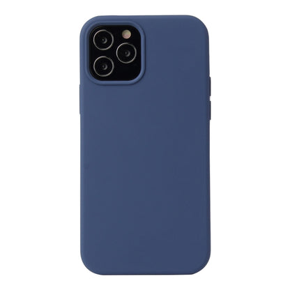 For iPhone 13 mini Solid Color Liquid Silicone Shockproof Protective Case (Diamond Blue) - iPhone 13 mini Cases by buy2fix | Online Shopping UK | buy2fix