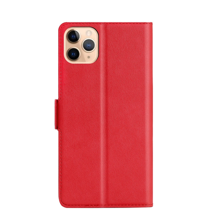 Ultra-thin Voltage Side Buckle PU + TPU Horizontal Flip Leather Case with Holder & Card Slot For iPhone 11 Pro Max(Red) - iPhone 11 Pro Max Cases by buy2fix | Online Shopping UK | buy2fix