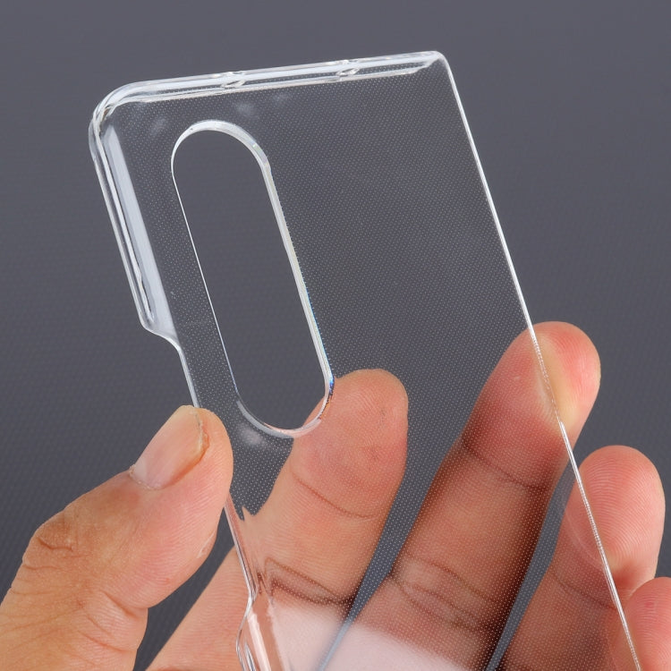 For Samsung Galaxy Z Fold3 5G Frosted Transparent Shockproof Protective Case by buy2fix