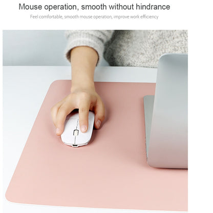 ZD01 Double-sided PU Mouse Pad Table Mat, Size: 90 x 40cm(Mint Green + Sky Blue) - Mouse Pads by buy2fix | Online Shopping UK | buy2fix