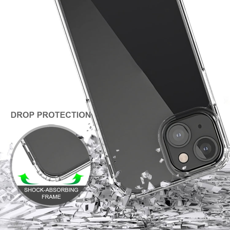 For iPhone 13 mini Shockproof Scratchproof TPU + Acrylic Protective Case (Black) - iPhone 13 mini Cases by buy2fix | Online Shopping UK | buy2fix