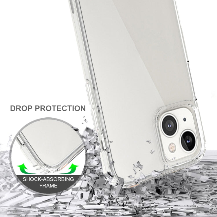 For iPhone 13 Shockproof Scratchproof TPU + Acrylic Protective Case(Black) - iPhone 13 Cases by buy2fix | Online Shopping UK | buy2fix