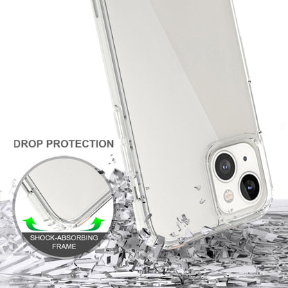For iPhone 13 Shockproof Scratchproof TPU + Acrylic Protective Case(Transparent) - Apple Accessories by buy2fix | Online Shopping UK | buy2fix