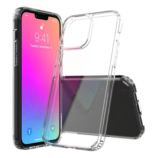 For iPhone 13 Pro Max Shockproof Scratchproof TPU + Acrylic Protective Case (Transparent) - iPhone 13 Pro Max Cases by buy2fix | Online Shopping UK | buy2fix