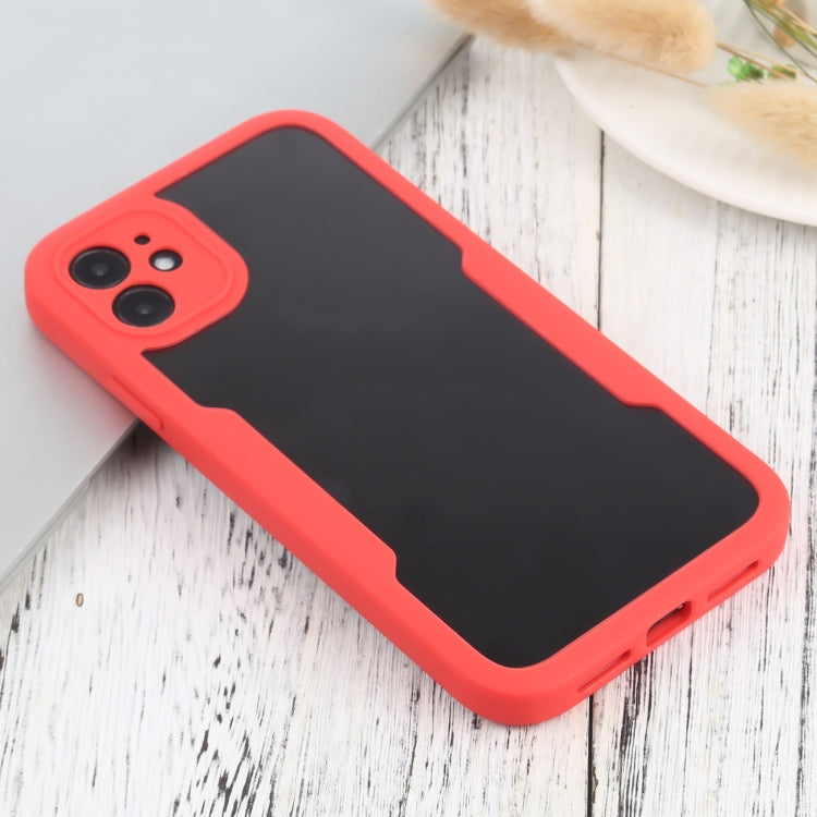 For iPhone 11 Acrylic + TPU 360 Degrees Full Coverage Shockproof Protective Case (Red) - iPhone 11 Cases by buy2fix | Online Shopping UK | buy2fix