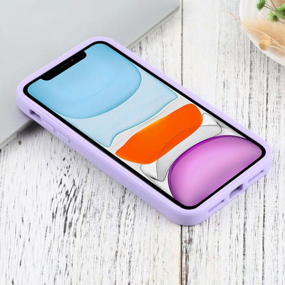 For iPhone 11 Acrylic + TPU 360 Degrees Full Coverage Shockproof Protective Case (Purple) - iPhone 11 Cases by buy2fix | Online Shopping UK | buy2fix