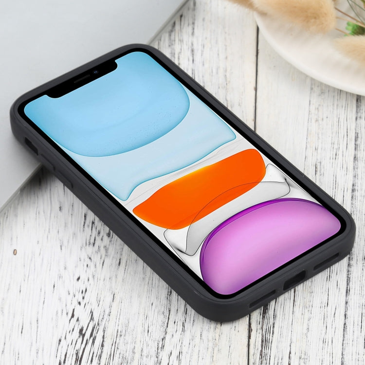 For iPhone 11 Acrylic + TPU 360 Degrees Full Coverage Shockproof Protective Case (Black) - iPhone 11 Cases by buy2fix | Online Shopping UK | buy2fix