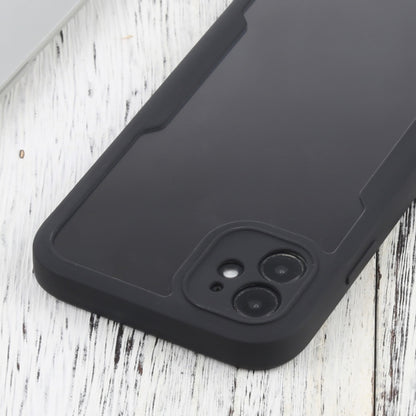 For iPhone 11 Acrylic + TPU 360 Degrees Full Coverage Shockproof Protective Case (Black) - iPhone 11 Cases by buy2fix | Online Shopping UK | buy2fix