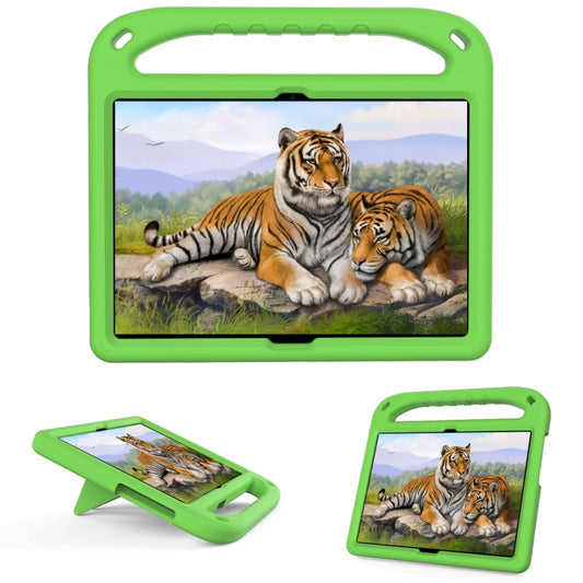 For Lenovo Tab M10 TB-X505F & TB-X605F / P10 TB-X705F Handle Portable EVA Shockproof Anti Falling Protective Case with Triangle Holder(Green) by buy2fix