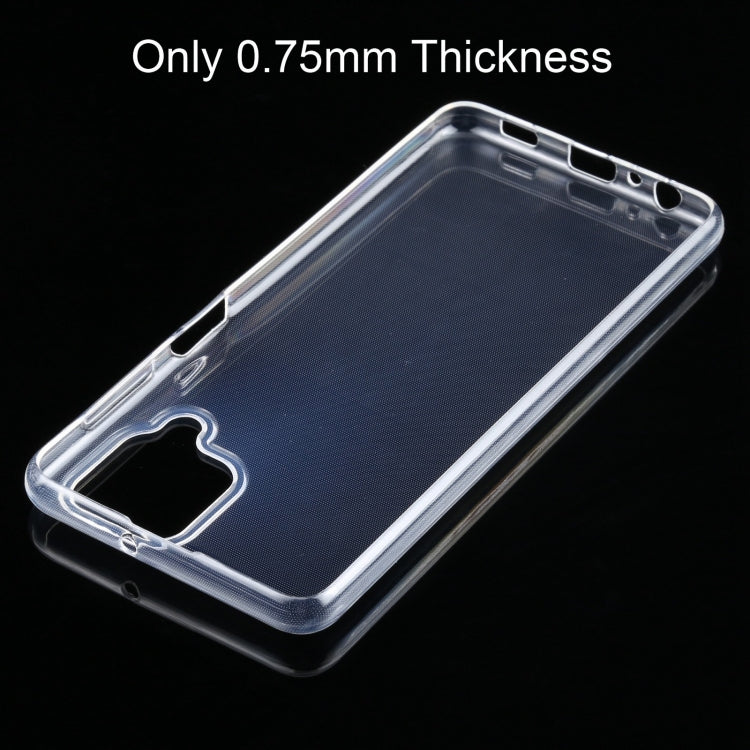 For Samsung Galaxy M32 0.75mm Ultra-thin Transparent TPU Soft Protective Case by buy2fix