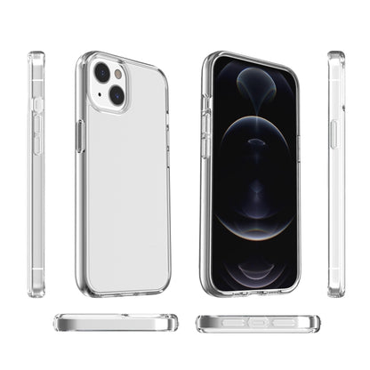 For iPhone 13 Shockproof Terminator Style Transparent Protective Case(Transparent) - iPhone 13 Cases by buy2fix | Online Shopping UK | buy2fix