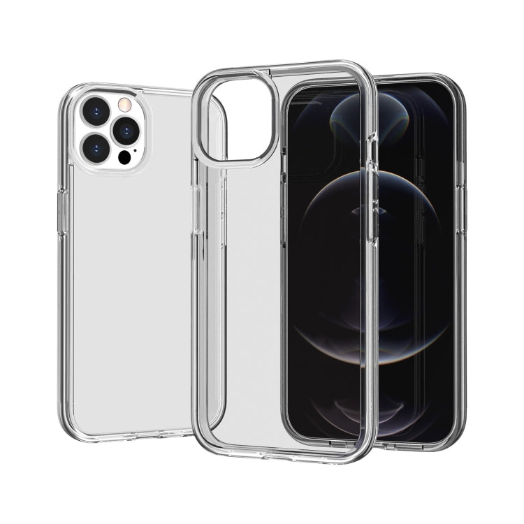 For iPhone 13 Pro Shockproof Terminator Style Transparent Protective Case (Transparent) - iPhone 13 Pro Cases by buy2fix | Online Shopping UK | buy2fix