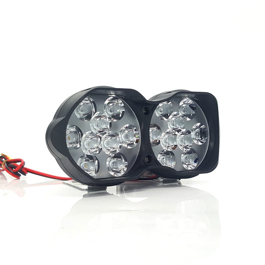 2 PCS L15 8-85V / 15W / 5000K / 1200LM Motorcycle / Car IPX4 Waterproof External LED Glare Spotlight Working Lamp by buy2fix