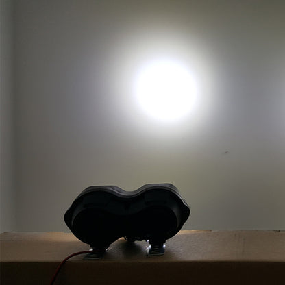 2 PCS L15 8-85V / 15W / 5000K / 1200LM Motorcycle / Car IPX4 Waterproof External LED Glare Spotlight Working Lamp by buy2fix