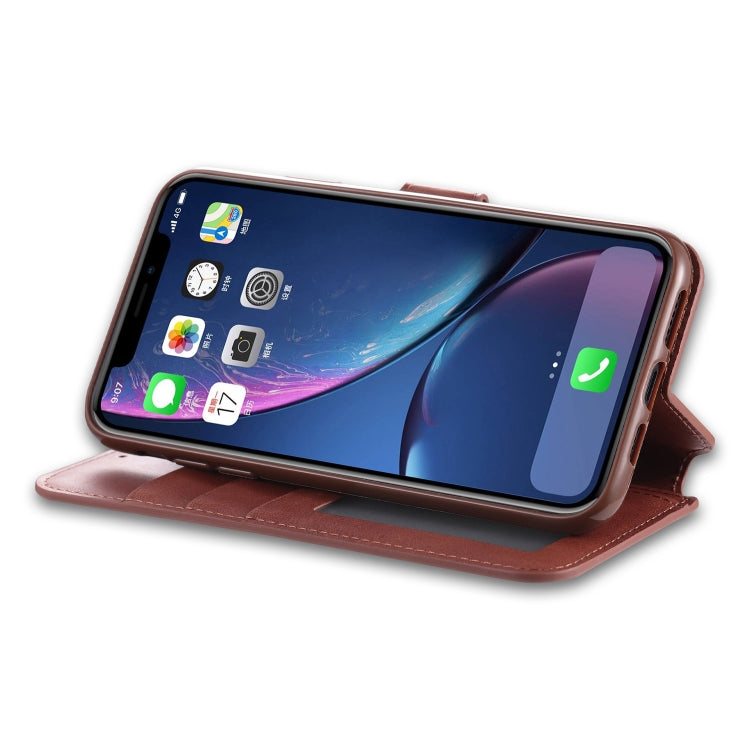 For iPhone 11 Pro AZNS Calf Texture Magnetic Horizontal Flip PU Leather Case with Holder & Card Slots & Photo Frame(Black) - iPhone 11 Pro Cases by AZNS | Online Shopping UK | buy2fix