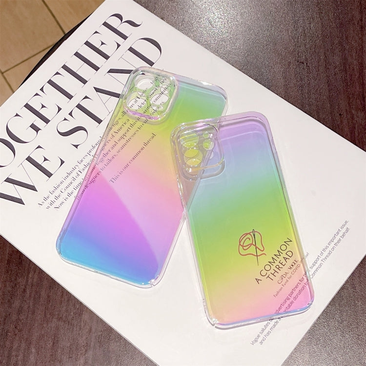 For iPhone 11 Colorful Electroplating PC Protective Case (Purple Blue Green Yellow) - iPhone 11 Cases by buy2fix | Online Shopping UK | buy2fix