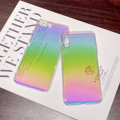 For iPhone X / XS Colorful Electroplating PC Protective Case - More iPhone Cases by buy2fix | Online Shopping UK | buy2fix